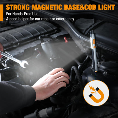 EverBrite pen flashlight red light mode for night vision maintenance.