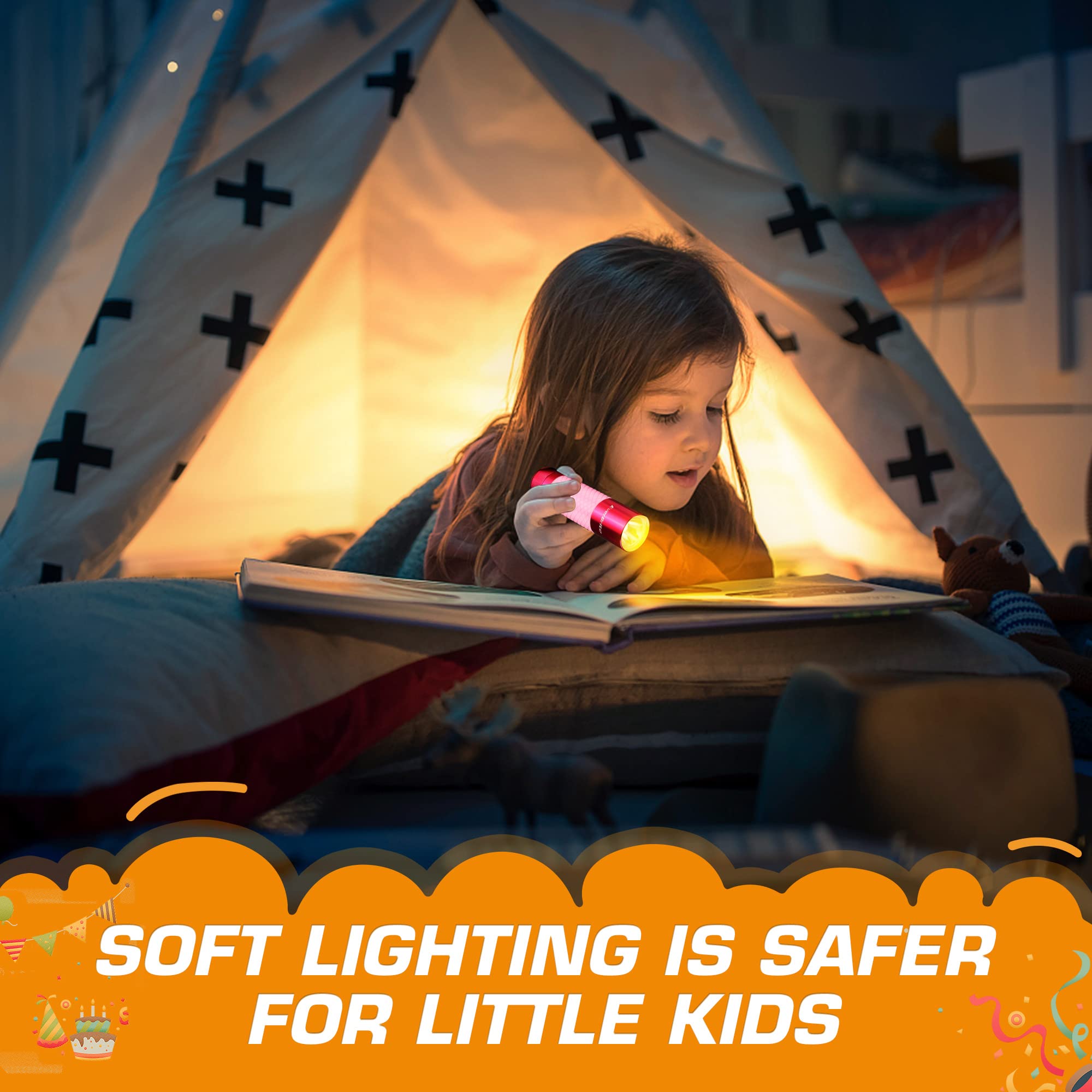 EverBrite six-pack includes batteries for immediate use on trips.