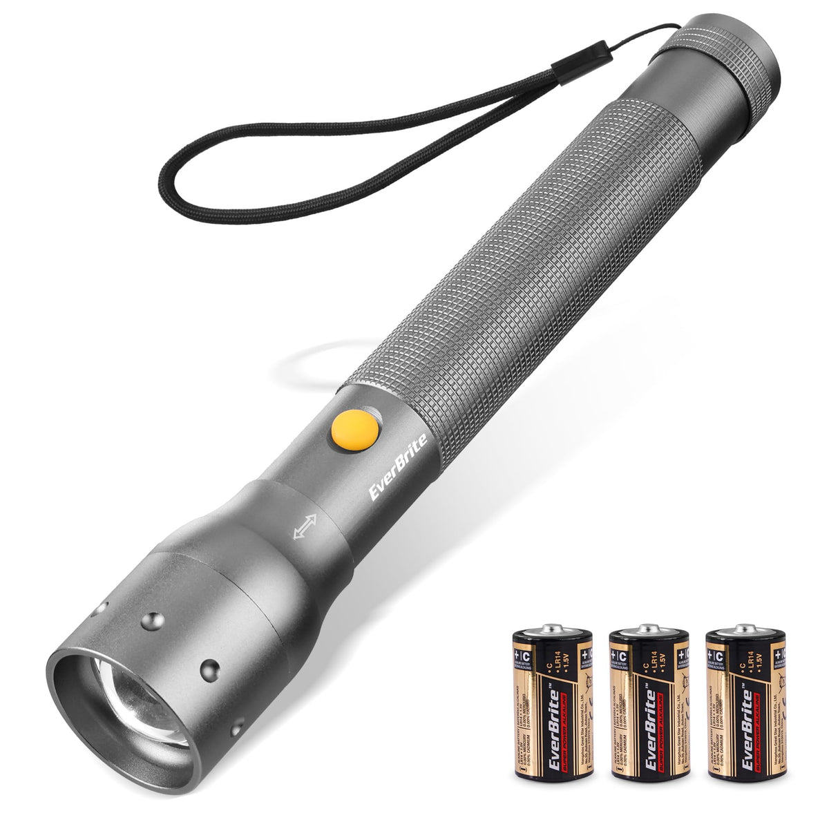 EverBrite ultra-bright tactical flashlight wide beam for campsite lighting
