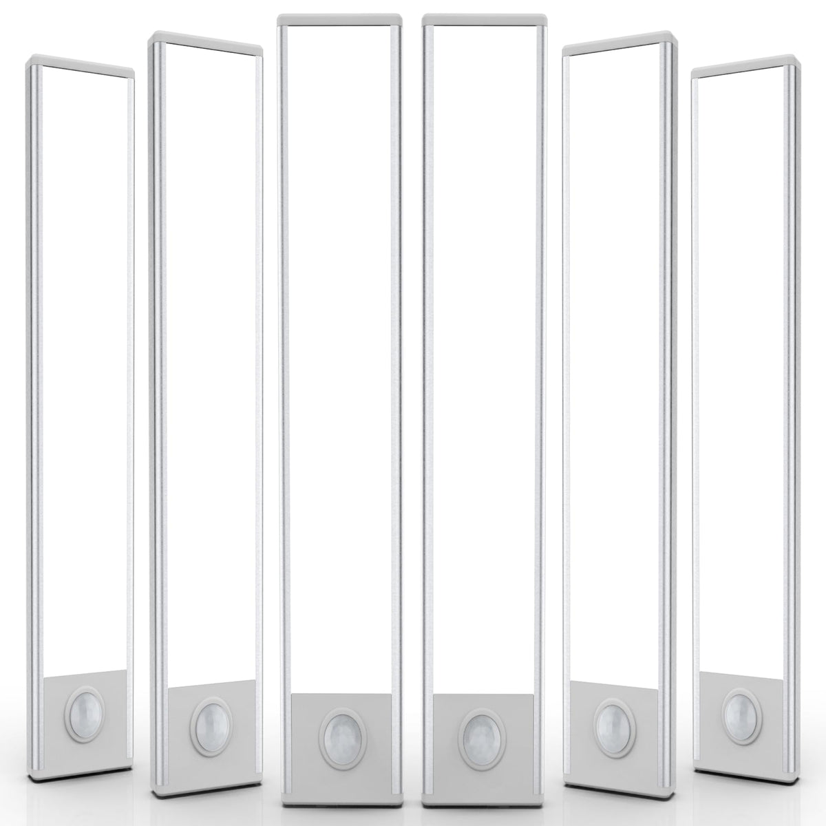 Everdoss 6-pack under-cabinet light with motion sensor for hands-free visibility