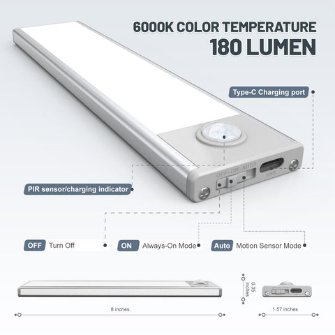 EVERDOSS always-on mode provides reliable illumination day or night