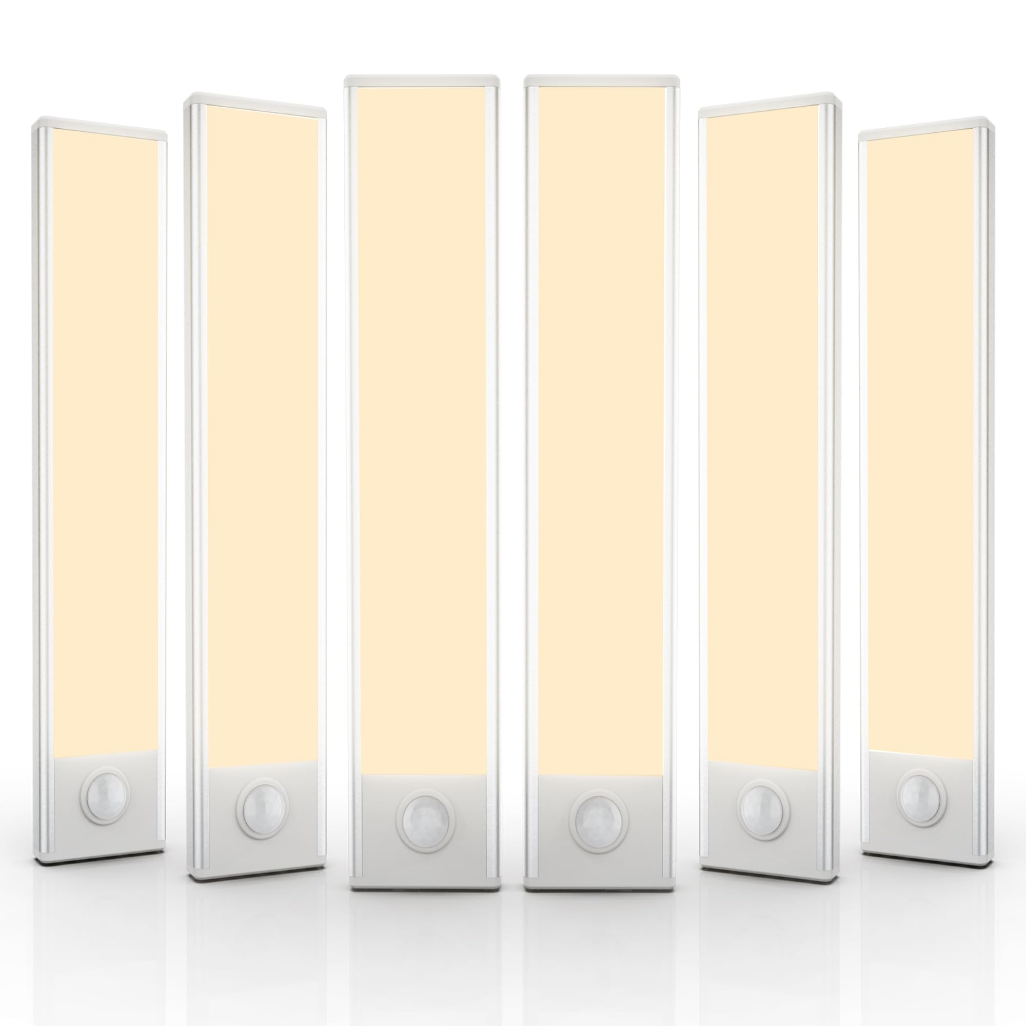 Everdoss under-cabinet light magnet install shown on iron surface for easy mounting