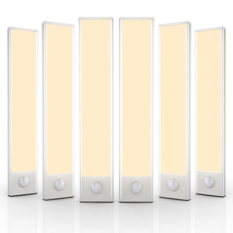 Everdoss under-cabinet light magnet install shown on iron surface for easy mounting