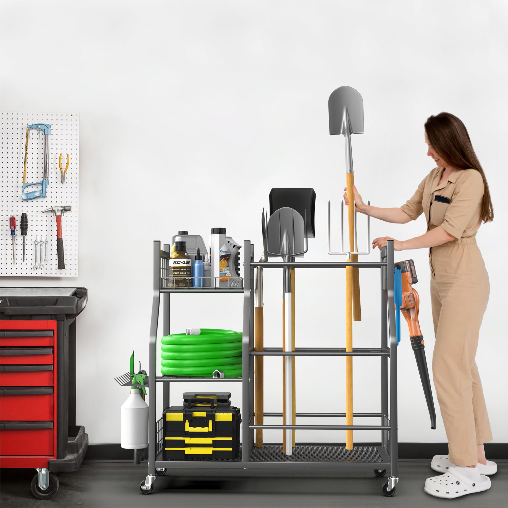 EVERHANGER ample storage suitable for garages, sheds, and basements