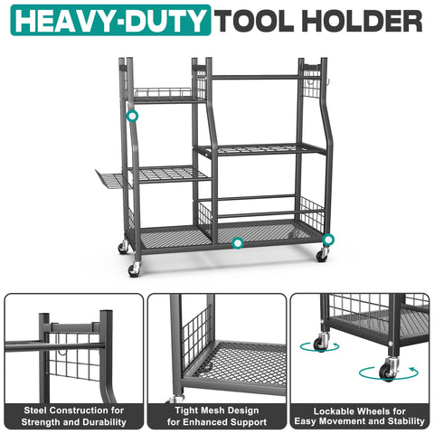 EVERHANGER garden organizer showing categorized storage for quick access
