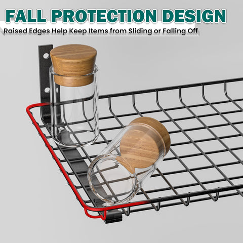 EVERHANGER compact 12x18 shelf maximizes space in small areas.