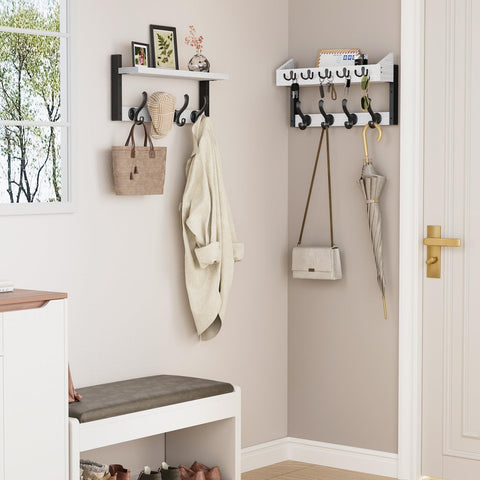 Evermagin 13 metal hooks close-up highlighting durable hanging options.