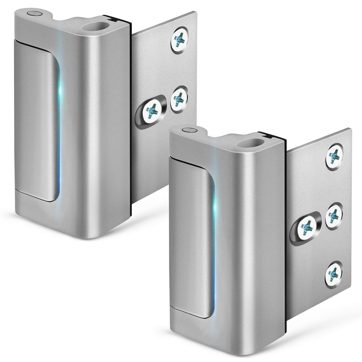 EverPlus 3-inch stop metal reinforcement supports stronger door security.