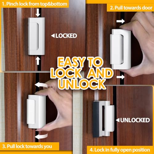 EverPlus sliding-bar unlocks and locks smoothly for easy one-handed use.
