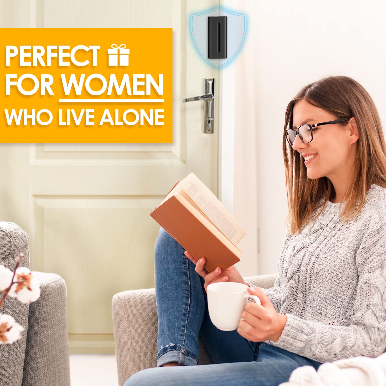 EverPlus spring-loaded safety mechanism adds kid-friendly protection at home.