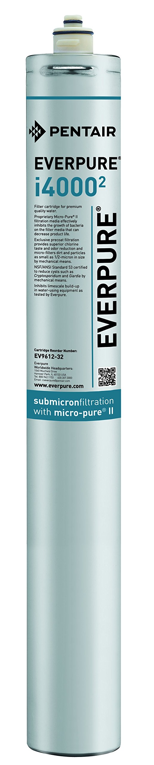 Everpure EV9612-32 i4000 cartridge for clean filtered water at home
