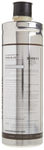 Everpure EV9618-02 OCS2 cartridge packaging box with replacement guidance