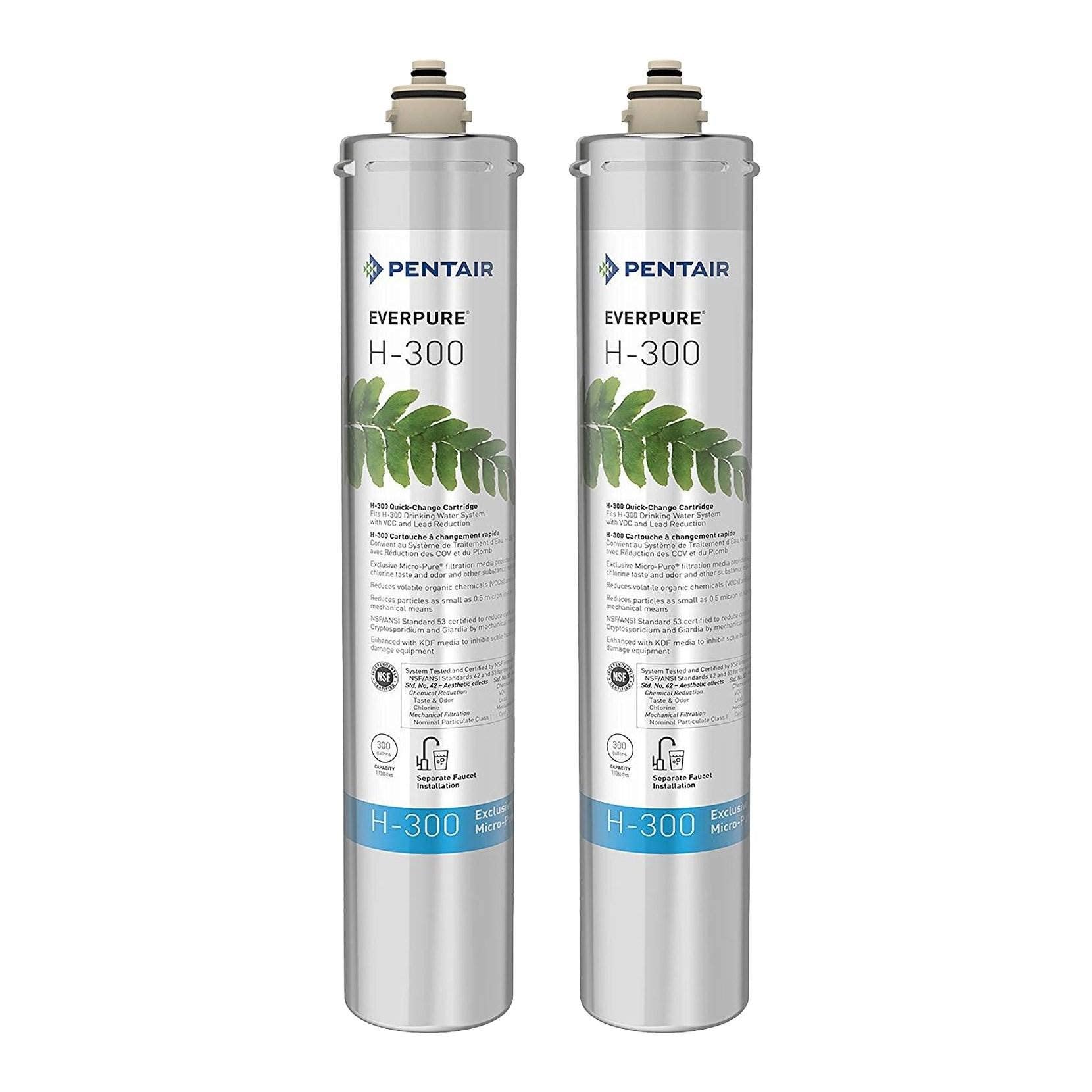 Everpure H-300 filter cartridge under-sink setup for fresh, great-tasting water at home