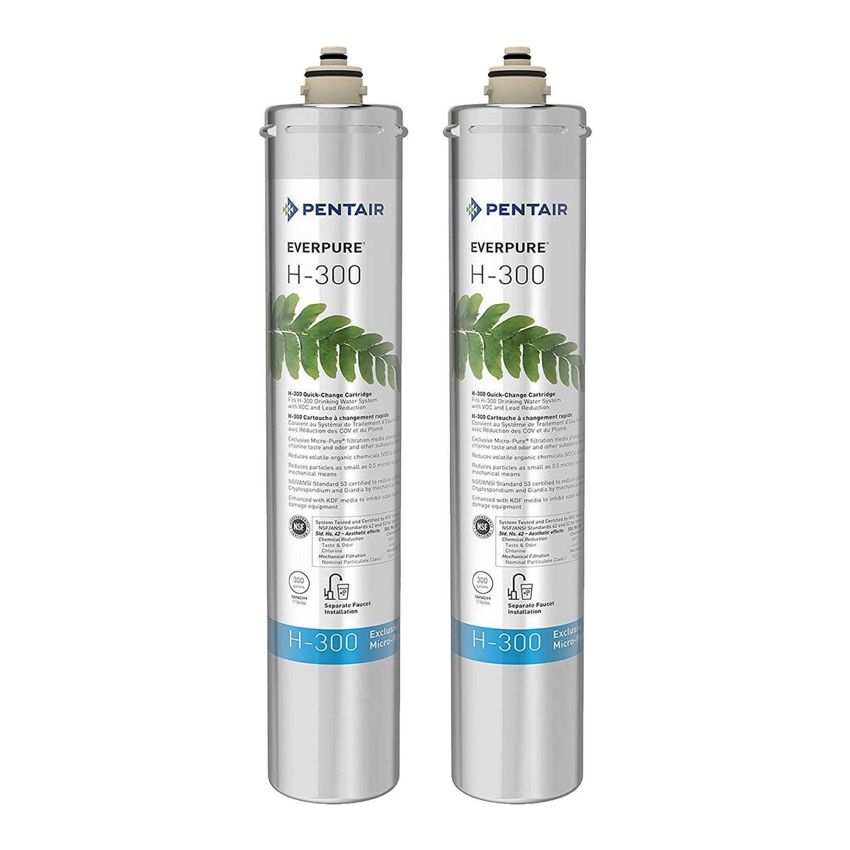 Everpure H-300 filter cartridge under-sink setup for fresh, great-tasting water at home