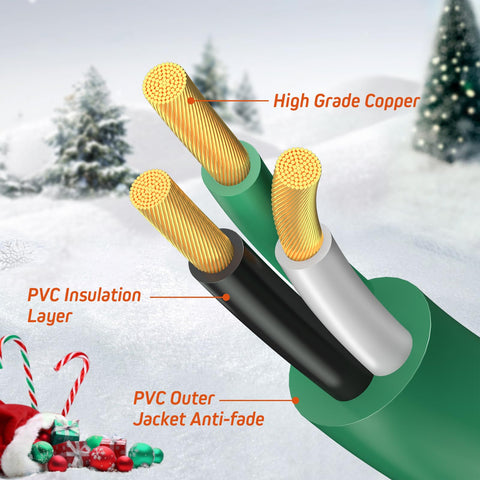 Eversimpleinc ETL-certified extension cord ensures reliable power connection