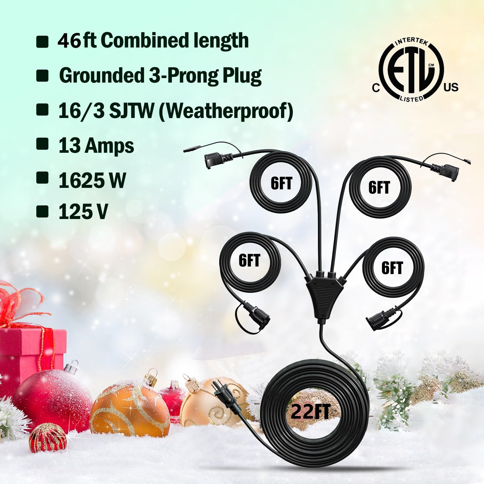 Eversimpleinc SJTW 16 AWG cord designed for durable outdoor use