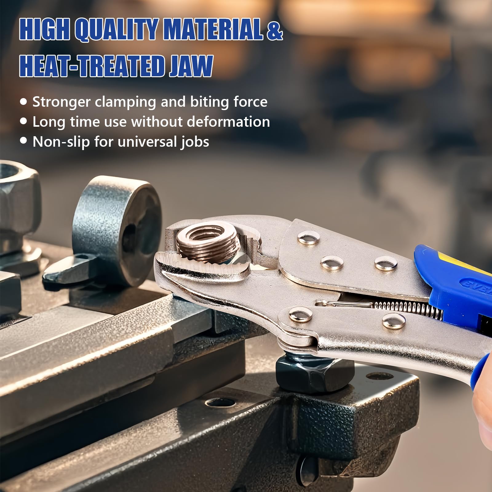 Evertools 6-inch C-clamp for steady wood and metal work.