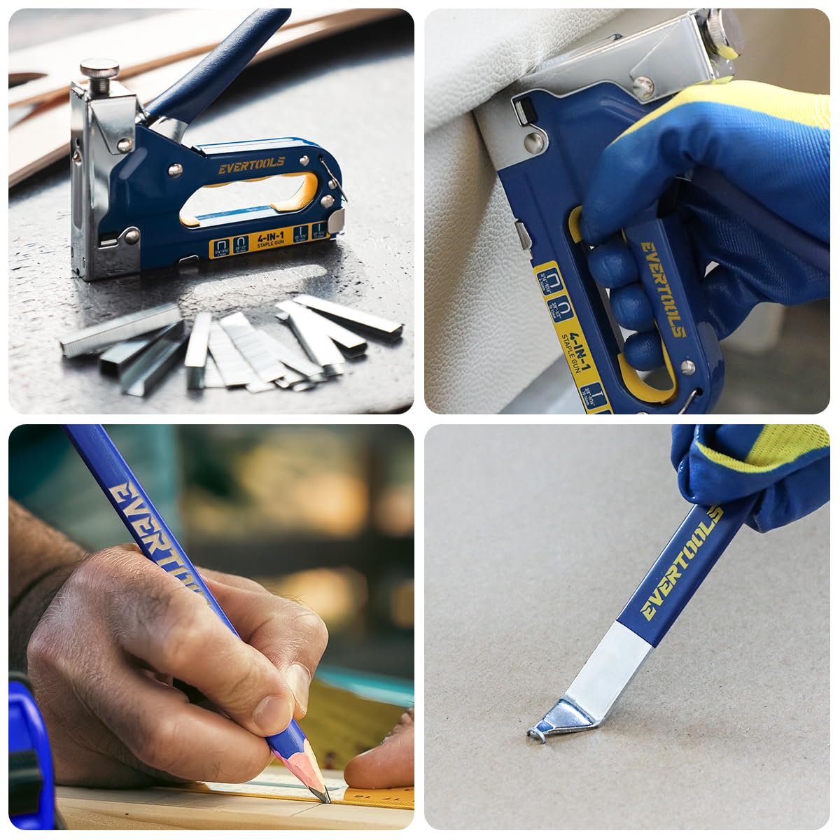 Evertools ergonomic cushioned grip handle shown for comfortable extended use
