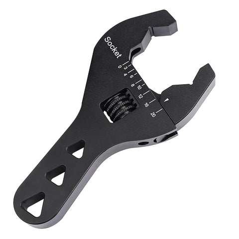 EVIL ENERGY AN fitting wrench adjusts 3AN to 20AN for versatile fittings.