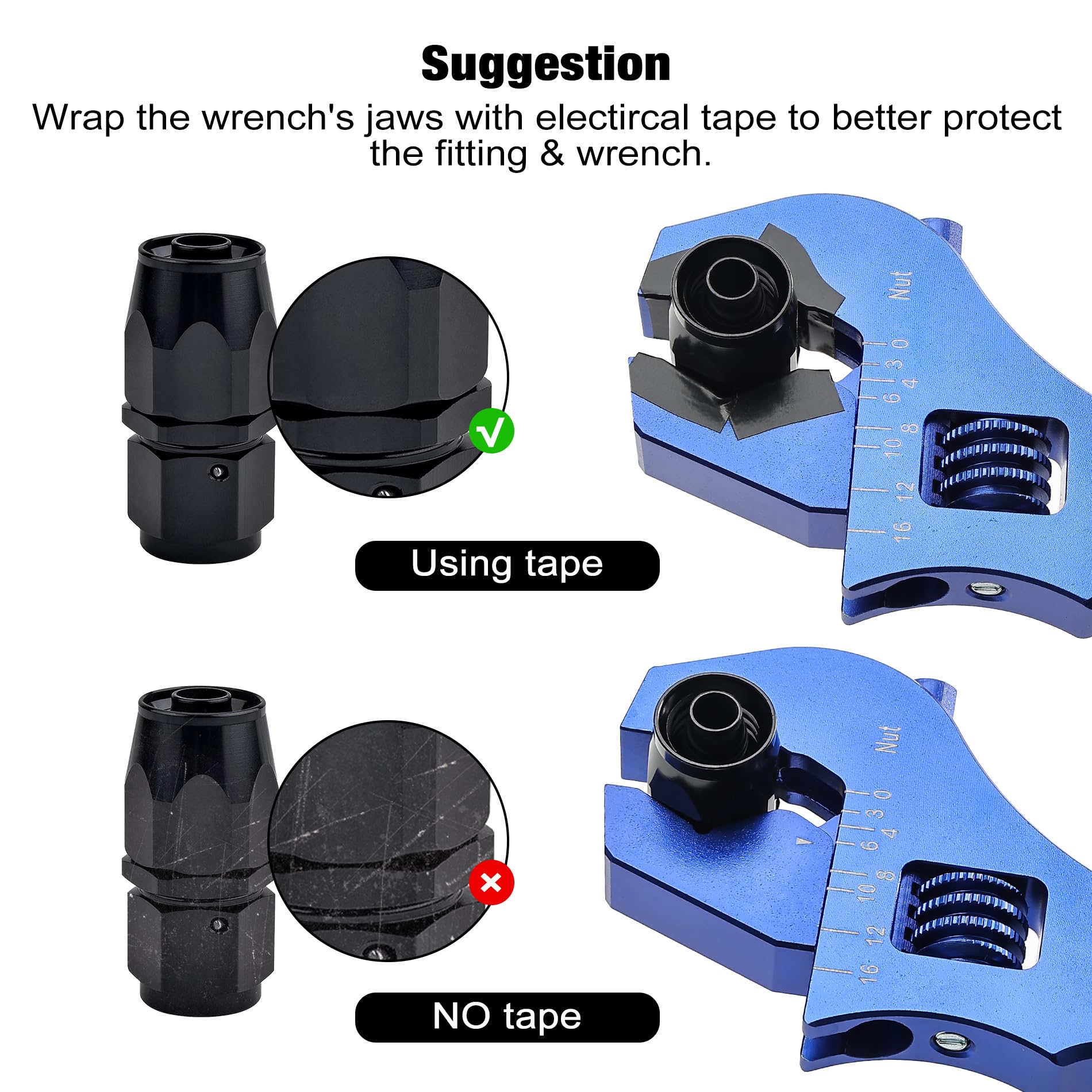 EVIL ENERGY AN hose-fitting adjustable wrench ergonomic handle, comfortable grip during use.
