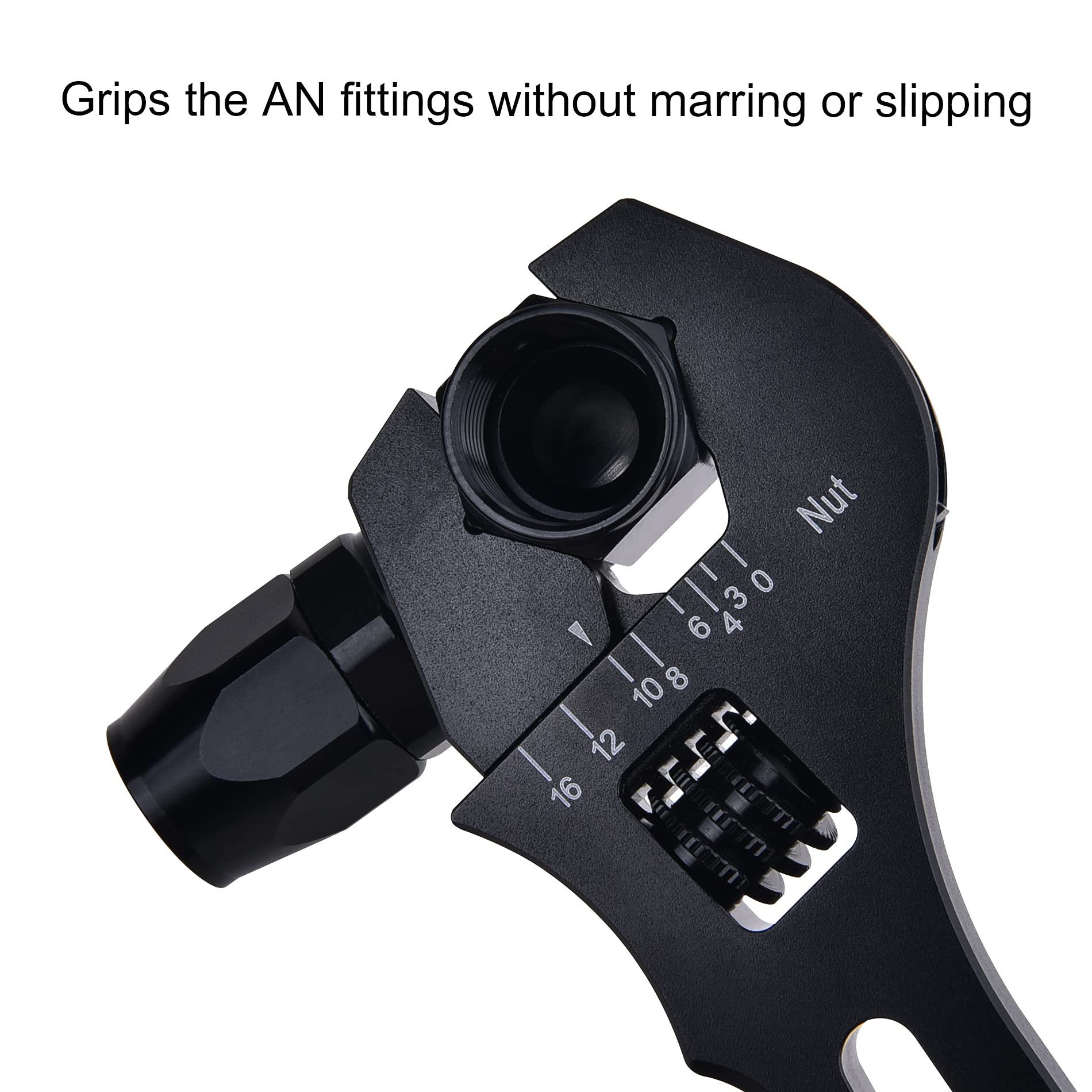 EVIL ENERGY AN wrench features curved design and non-slip handle for comfort