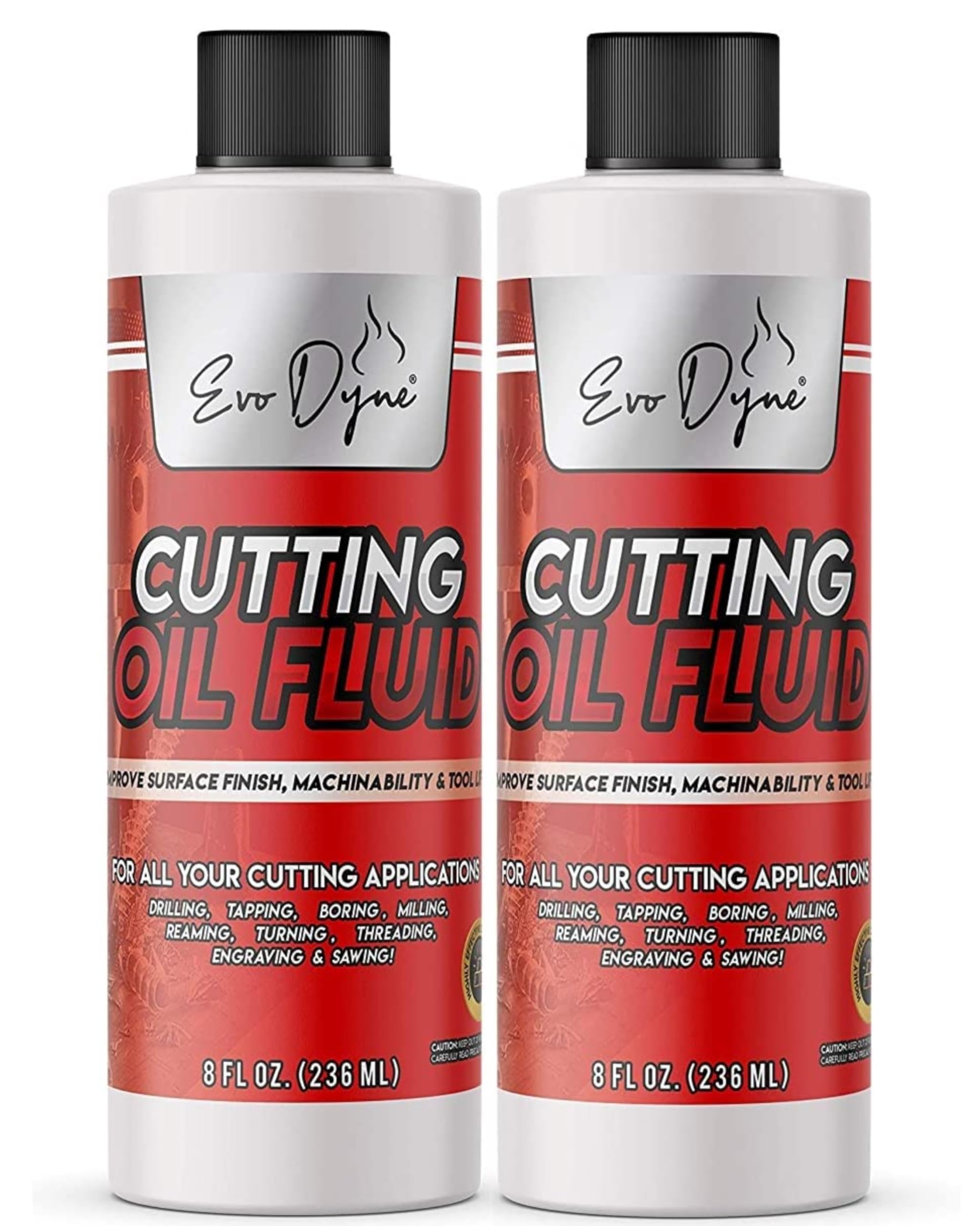 Evo Dyne Cutting Fluid bottle pour for smooth metal cutting and reduced heat