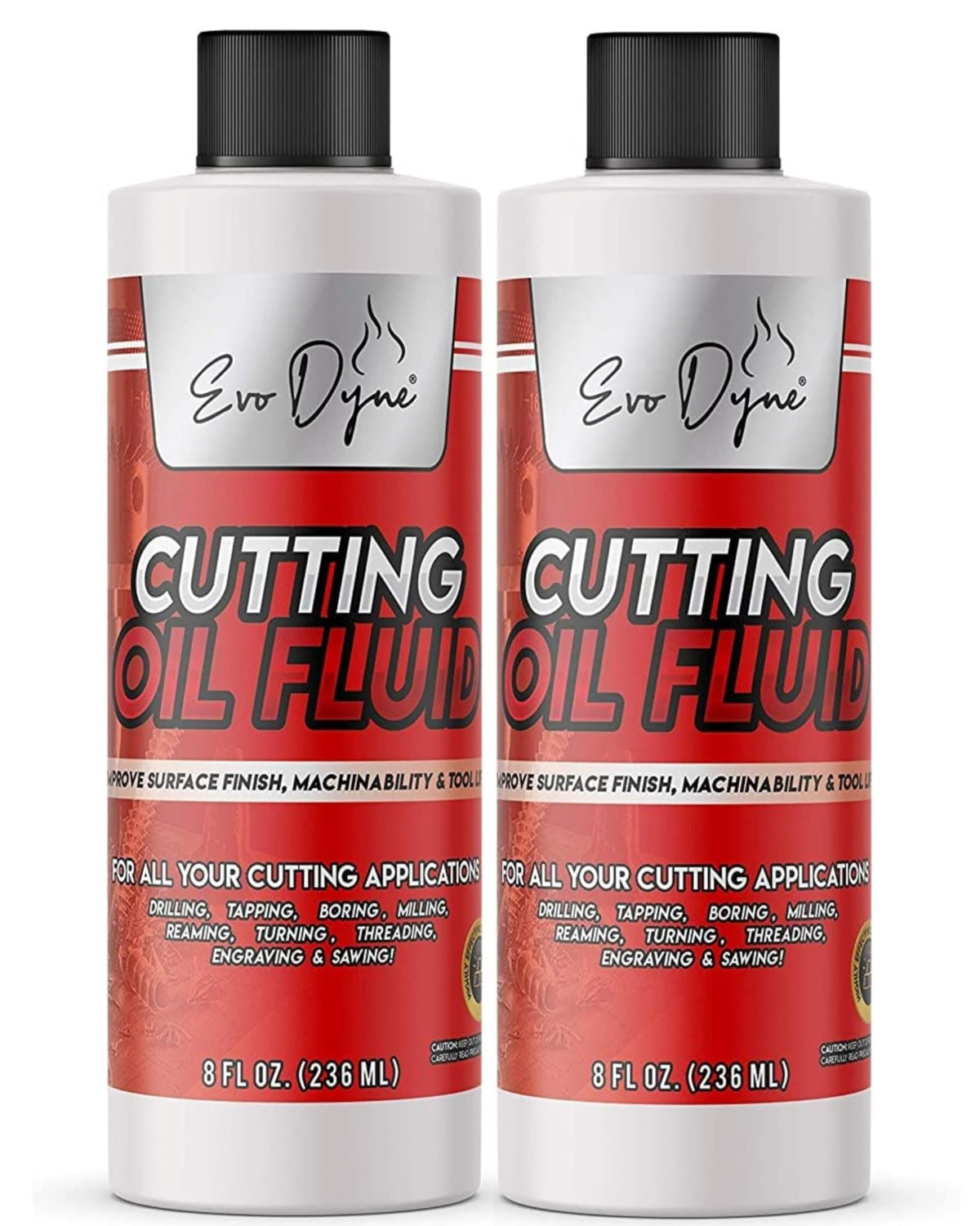 Evo Dyne Cutting Fluid bottle pour for smooth metal cutting and reduced heat
