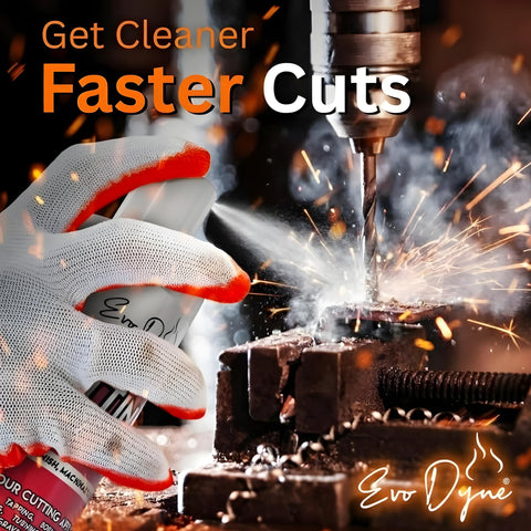 Evo Dyne Cutting Fluid provides cleaner finishes and reduced pitting
