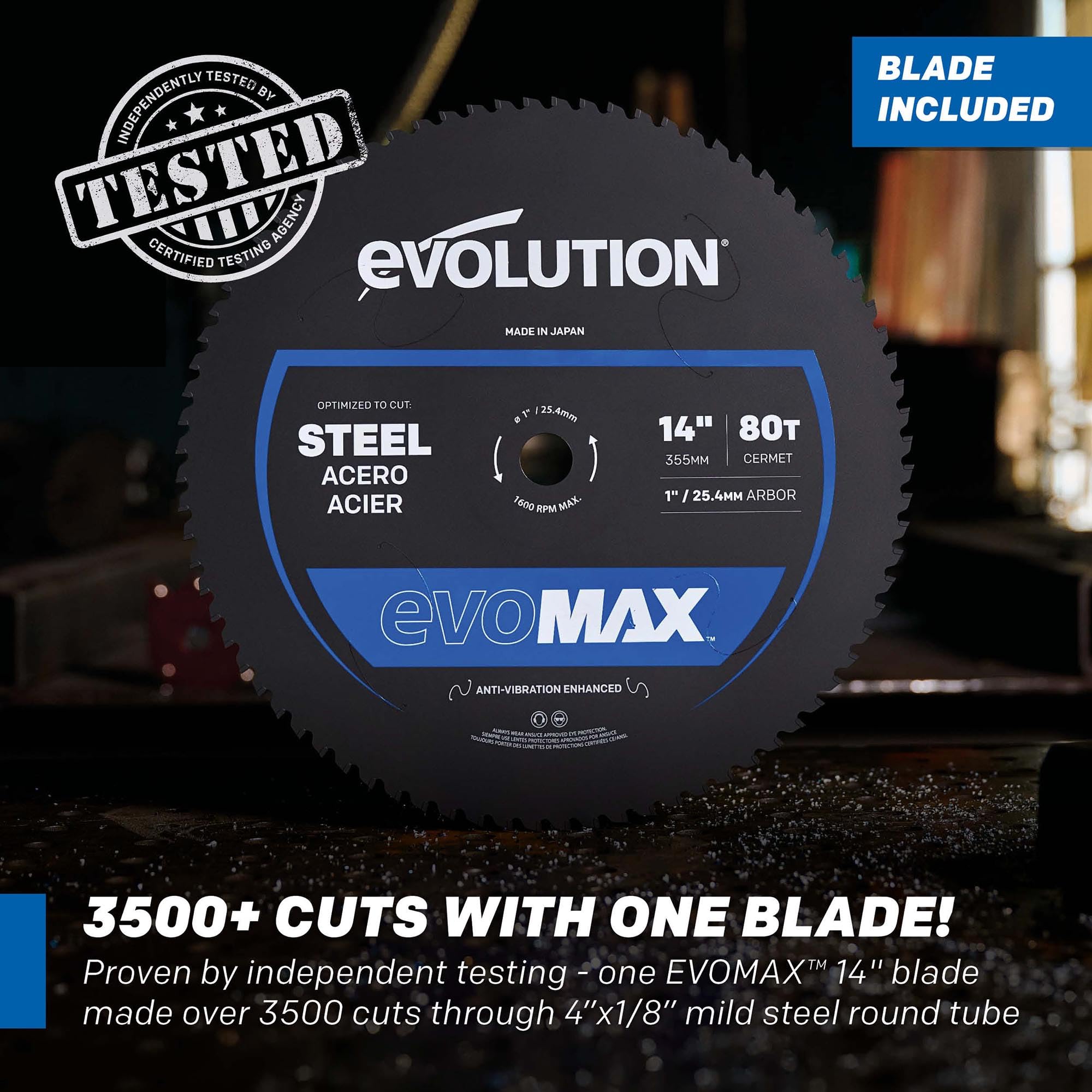 Reinforced base and ribbed surface provide stable cutting platform