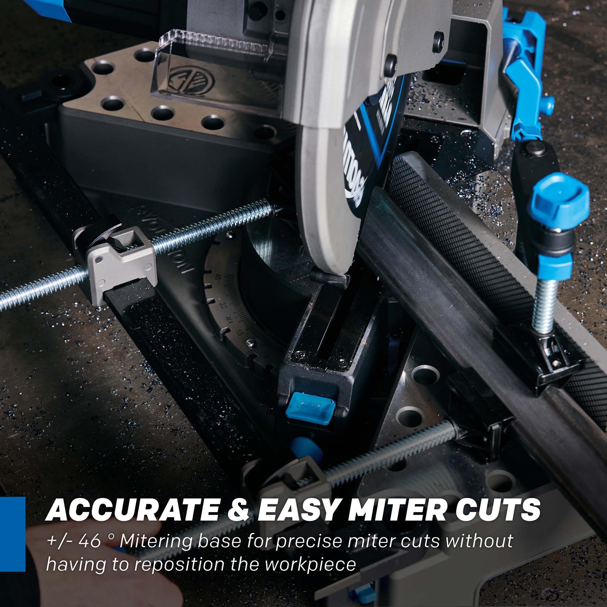 Ultra-long EVOMAX blade delivering long life in 4-inch mild steel