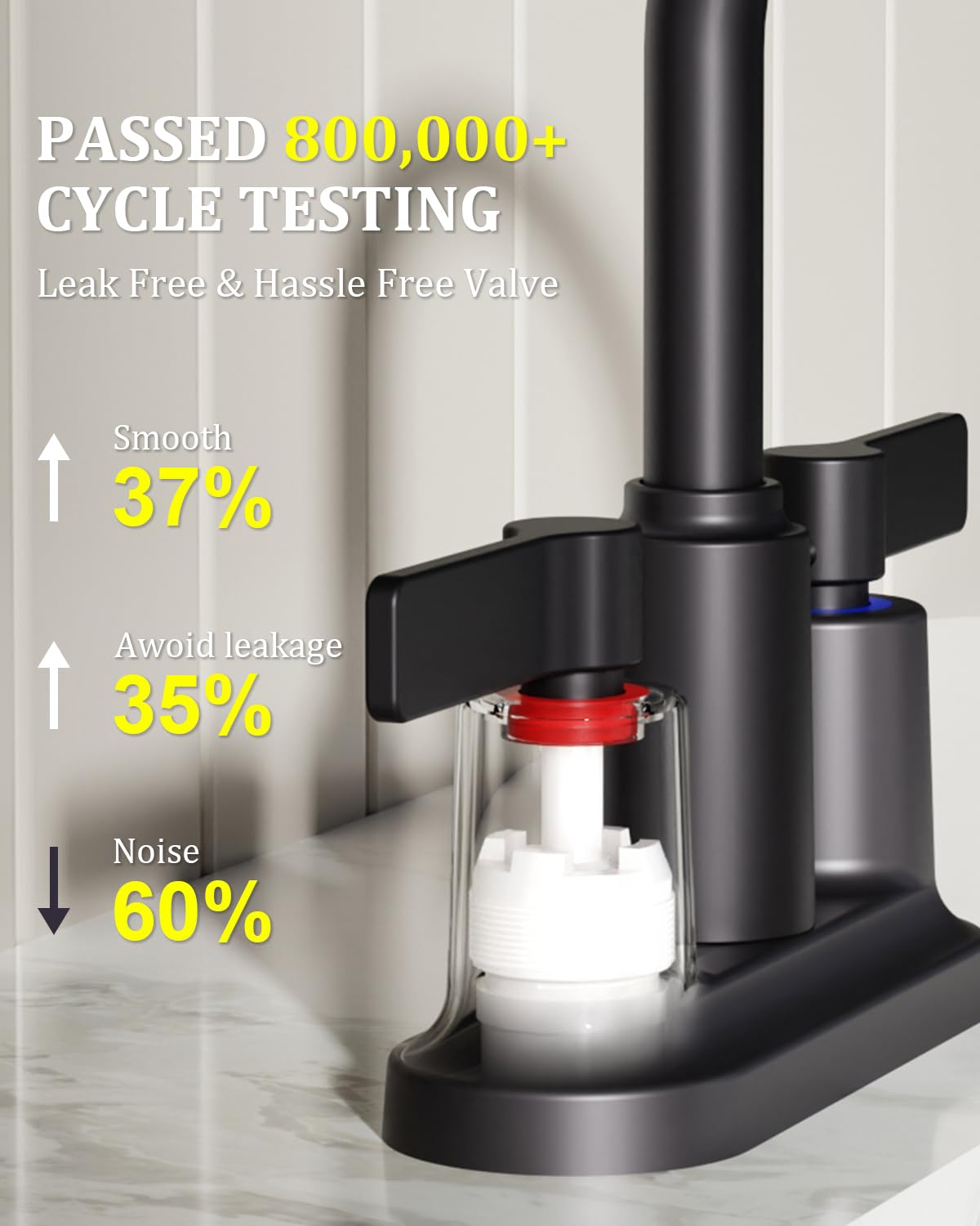Evolvegoods detachable aerator allows quick cleaning to maintain flow.