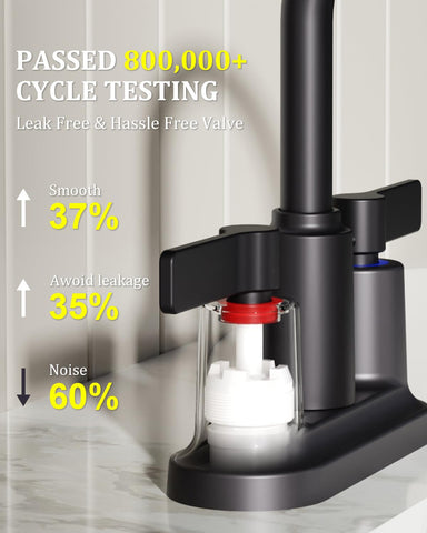 Evolvegoods detachable aerator allows quick cleaning to maintain flow.
