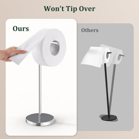 Evolvegoods freestanding design requires no drilling for quick setup.