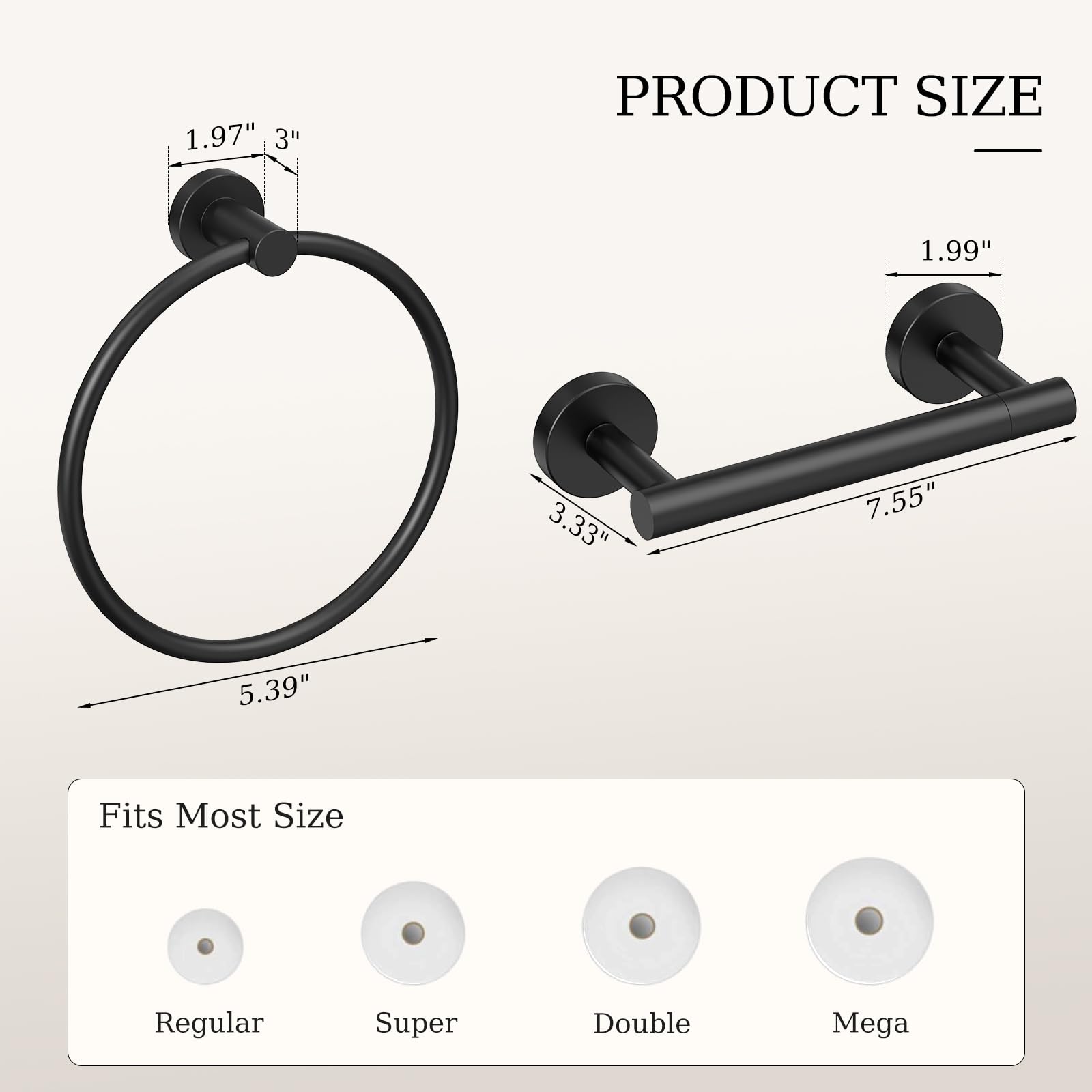 Evolvegoods SUS304 stainless steel bathroom hardware delivers corrosion resistance and premium durability