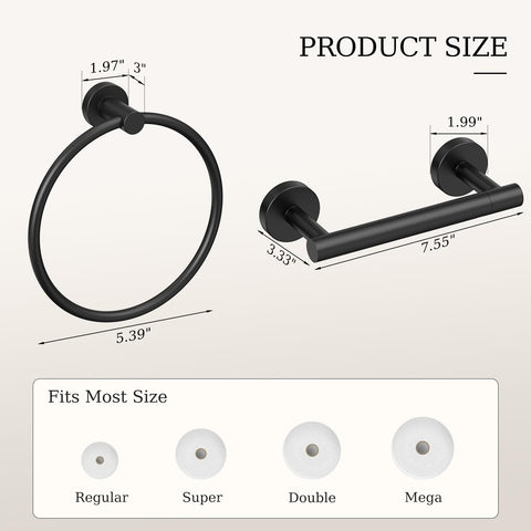 Evolvegoods SUS304 stainless steel bathroom hardware delivers corrosion resistance and premium durability