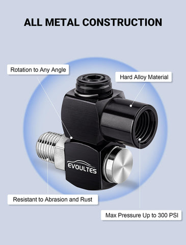 EVOULTES can handle up to 300 PSI for versatile pneumatic tasks