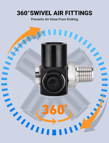 EVOULTES quick-connect 1/4in MNPT for fast tool attachment