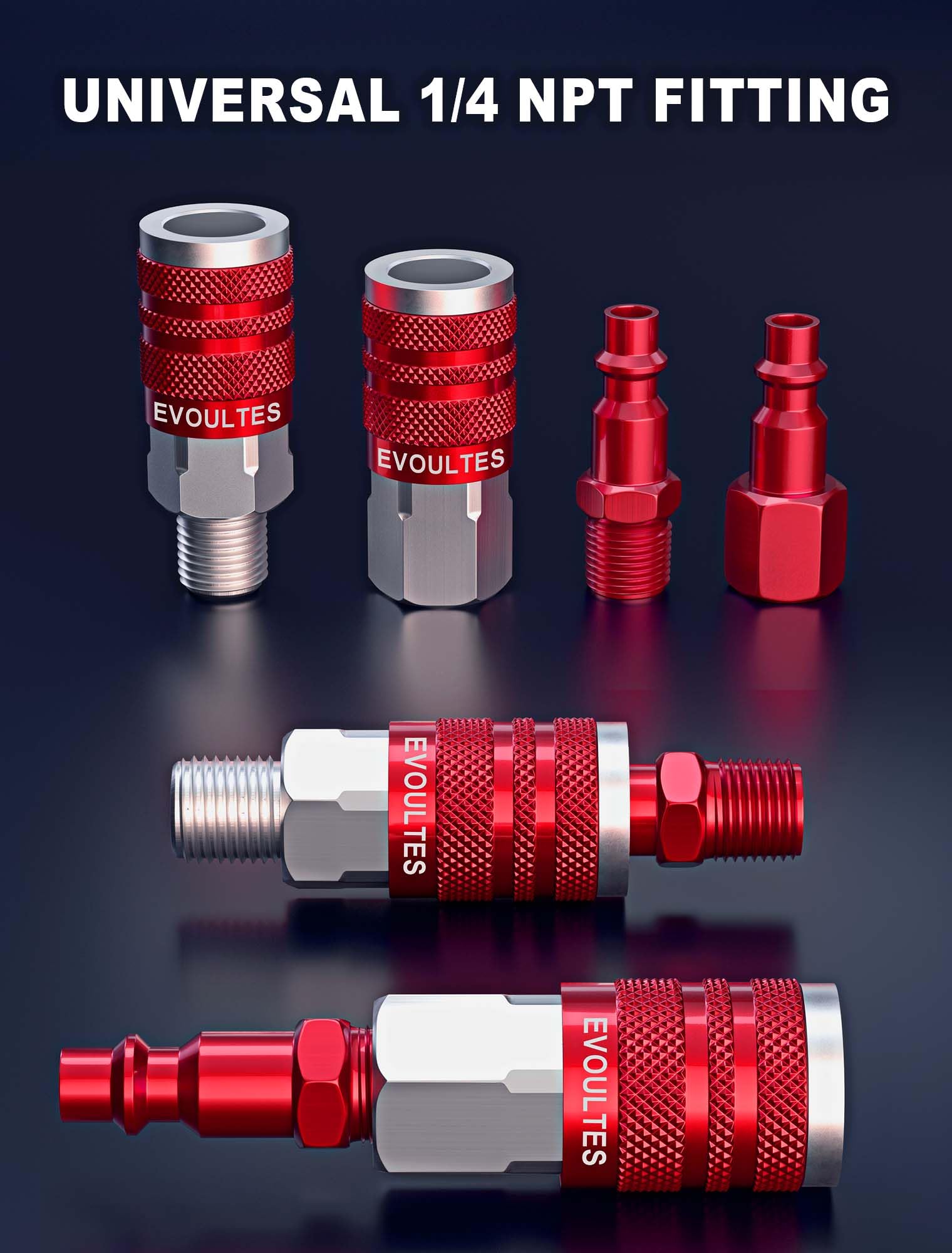 EVOULTES sleeve guard and sealing rings reduce disconnections and air leaks