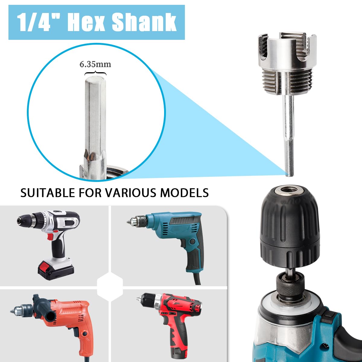 Evponk DIY-friendly kit image shows easy threading in home projects.