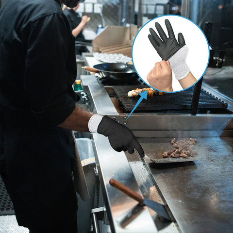 Evridwear cotton work gloves outdoor-projects; ideal for painting and gardening.