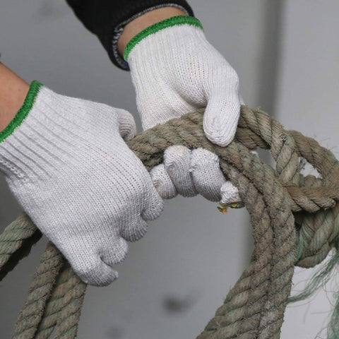 Reversible Evridwear gloves with no dots knit for extended wear and versatility.