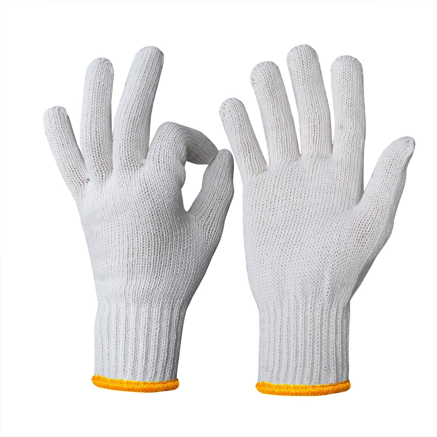 Evridwear knit shell gloves use sweat-absorbent yarn for perspiration-free comfort