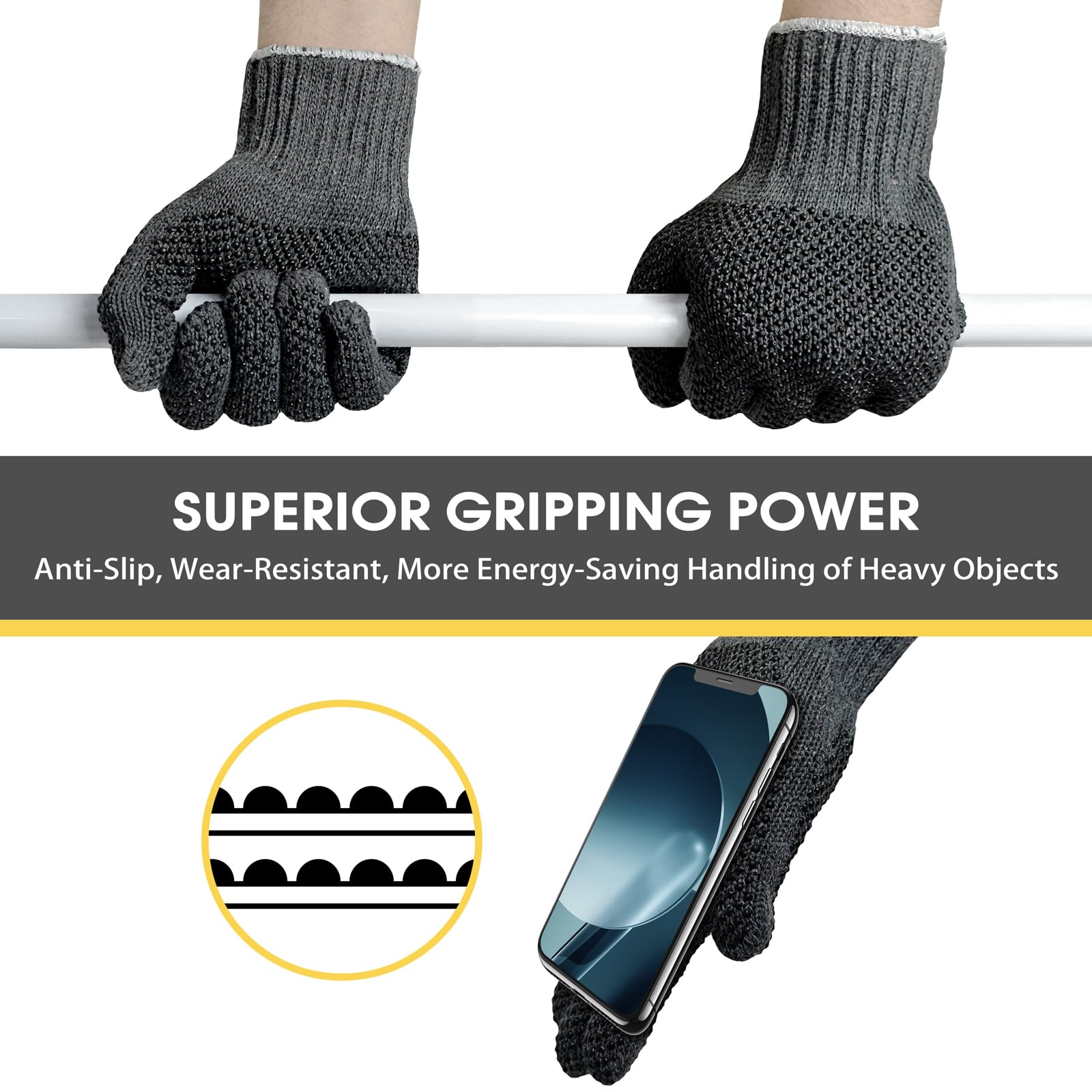 Ambidextrous Evridwear gloves enable easy left-right wear