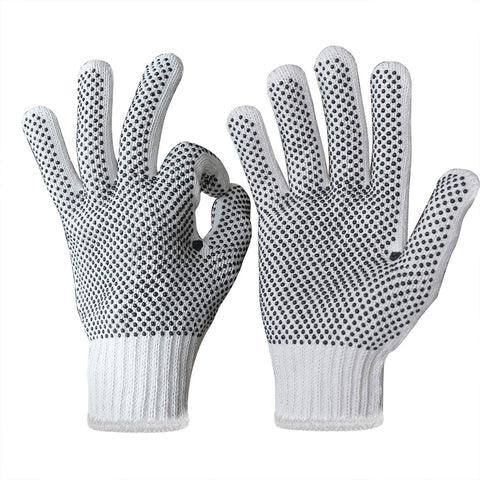 Evridwear two-side dots gloves offering grip and durability for heavy-duty work.