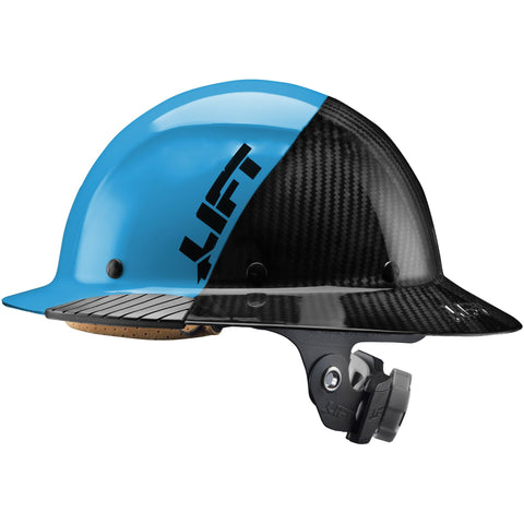 EVS Sports DAX Fifty 50 carbon fiber shell delivers strong, lightweight protection for tough job sites.