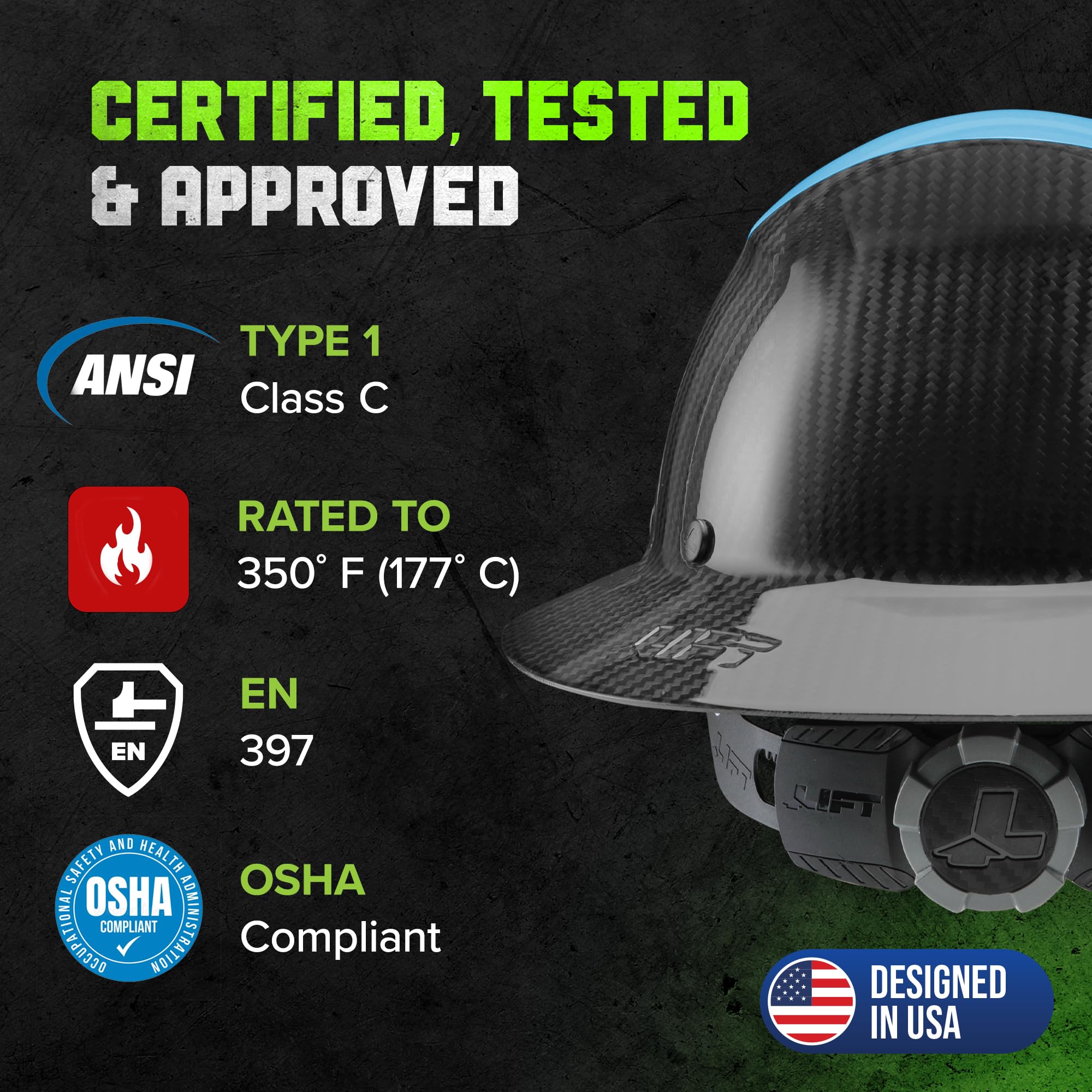 Six-point suspension distributes weight for balanced comfort during extended wear.