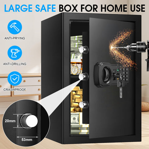 EVSUVSRT alarm system deters unauthorized access with alerts.
