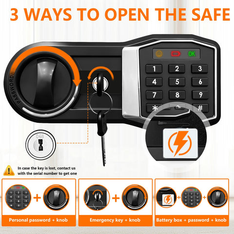 EVSUVSRT alarm system with silent mode deters unauthorized access