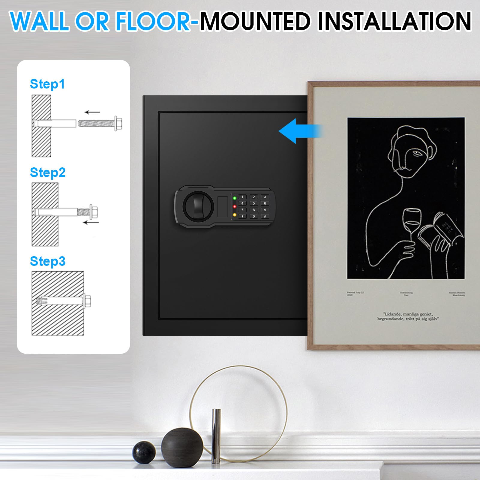 EVSUVSRT removable shelf and soft lining protect items.