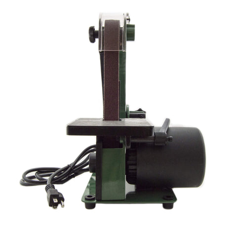 EX ELECTRONIX EXPRESS Mini 1x30 belt sander motor and belt system for efficient removal
